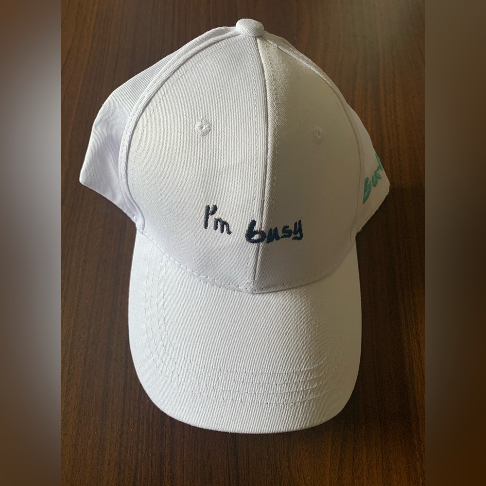 Letter Embroidery 🧵 Baseball Cap 🧢
